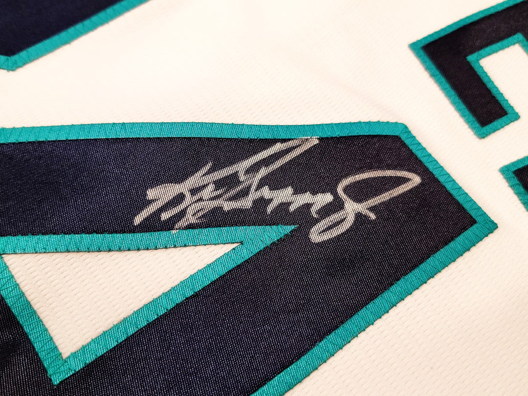 Seattle Mariners Ken Griffey Jr. Signed White Nike Cooperstown Edition Jersey