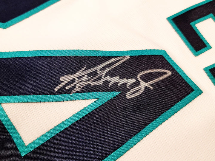 Seattle Mariners Ken Griffey Jr. Signed White Nike Cooperstown Edition Jersey