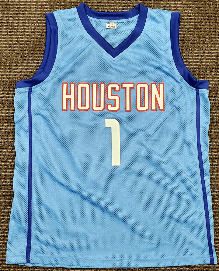 Houston Rockets John Wall Autographed Signed Light Blue Jersey Beckett