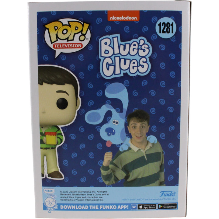 Steve Burns Autographed Nickolodeon Blue's Clues Funko Pop! #1281 Beckett 53779