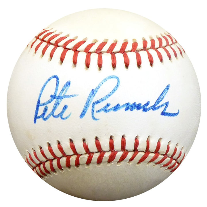Pete Runnels Autographed Signed Official NL Baseball Boston Red Sox Beckett BAS