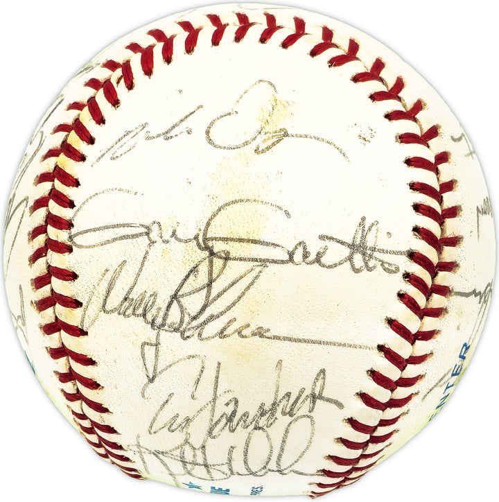 1984 Twins Team Signed Signed AL Baseball 22 Sigs Kirby Puckett Beckett #AD78203