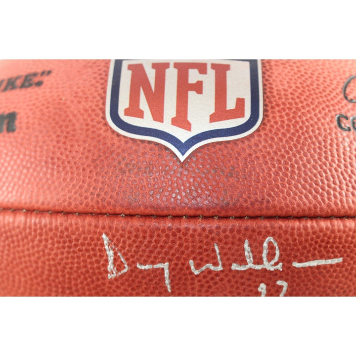 Riggins Rypien Williams Signed Washington Redskins Football AS IS Beckett 35611