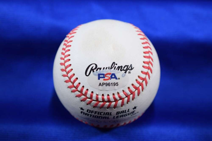 Earl Weaver PSA DNA Autograph National League ONL Signed Baseball Orioles