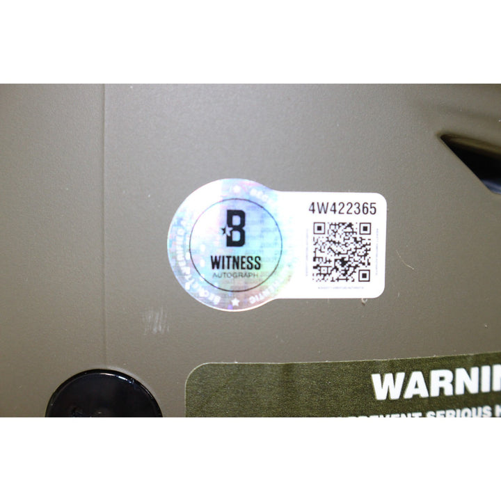 Malcolm Smith Signed Seattle Seahawks SpeedFlex 22 STS Helmet SB MVP BAS 55031