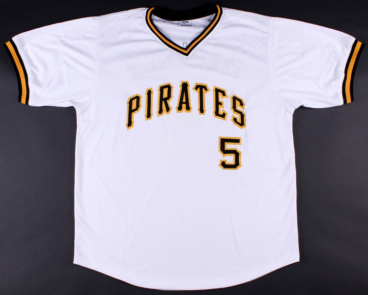 BILL MADLOCK AUTOGRAPHED PITTSBURGH PIRATES JERSEY w/ JSA WITNESS PROTECTION COA