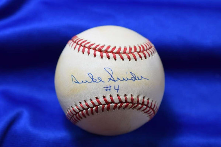 Duke Snider PSA DNA Autograph National League ONL Signed Baseball 5