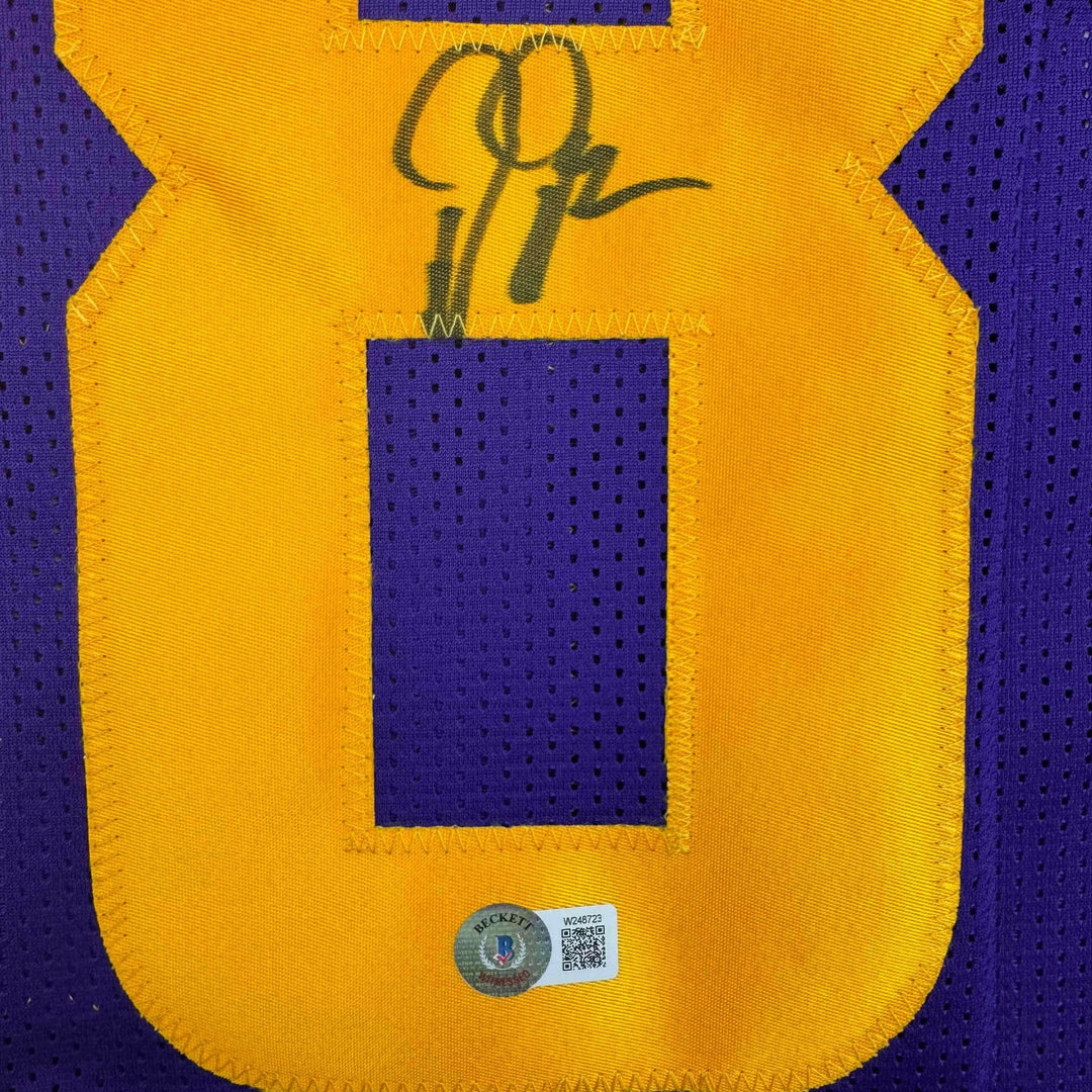 Autographed/Signed Justin Jefferson Minnesota Color Rush Jersey JSA COA