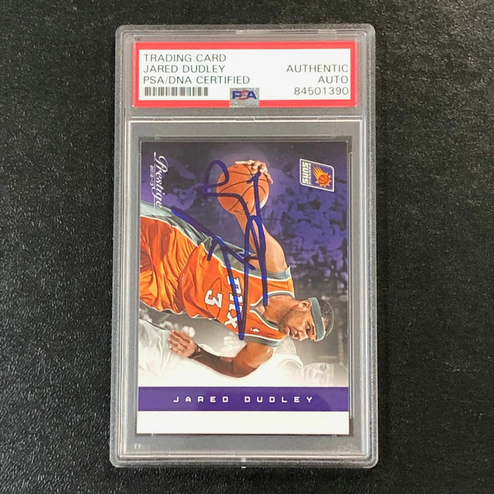 2012-13 Panini Prestige #39 Jared Dudley Signed Card AUTO PSA Slabbed Suns