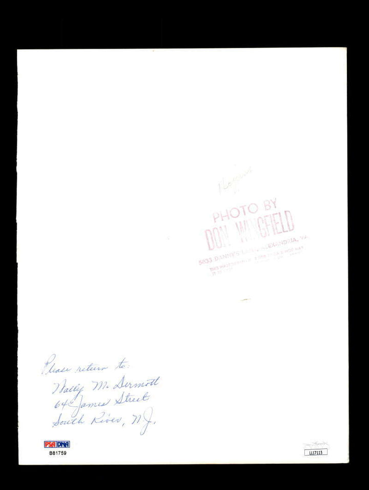 Mike Pinky Higgins JSA PSA DNA Coa Signed 8x10 Photo Autograph