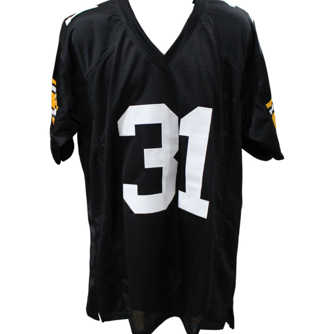 Donnie Shell Autographed Pro Style Size XL Black Jersey HOF 2020 Beckett 54633