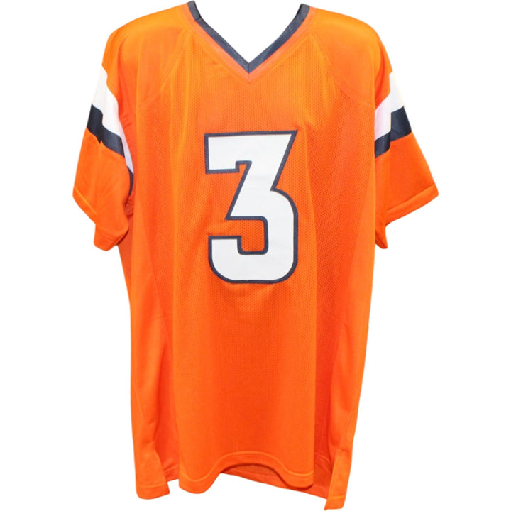 Wil Lutz Autographed Pro Style Sz XL Orange Jersey Beckett Witness 55158