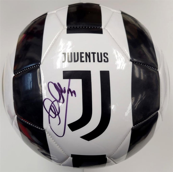 Giorgio Chiellini signed Adidas Soccer Ball Juventus LAFC autograph Beckett BAS