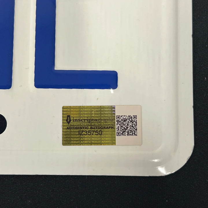 Michael J. Fox  Signed License Plate JSA Auto Back to the Future