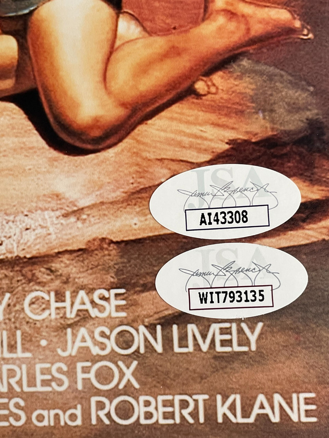 Chevy Chase / Beverly D'Angelo Autographed European Vacation 11x17 Poster JSA