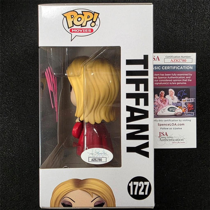 Jennifer Tilly signed Chucky Tiffany Funko Pop! 1727 pink autograph ~ JSA