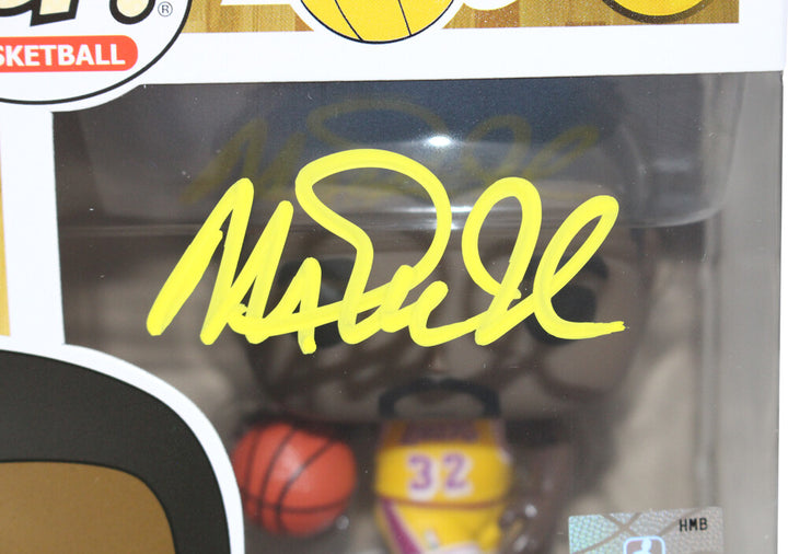 Magic Johnson Signed LA Lakers Funko Pop! #78 w/Soft Protector Beckett 40863