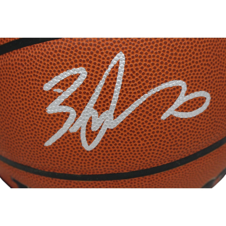 Zach Lavine Autographed/Signed Chicago Bulls Basketball FAN 47015