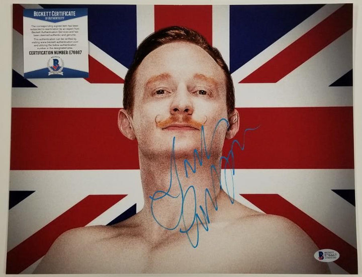 JACK GALLAGHER Signed 11x14 Photo #1 Claffey Autograph WWE~ Beckett BAS COA