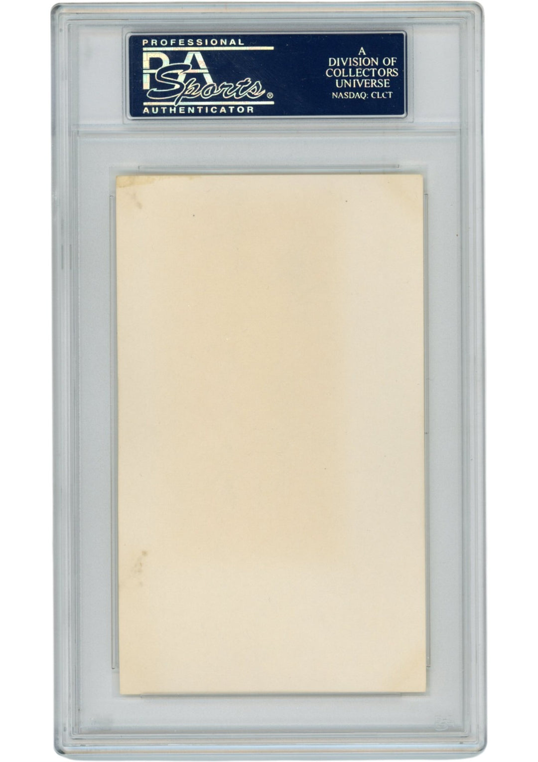 Wayne Millner Autographed Washington Redskins Index Card Insc. Slab PSA 54885