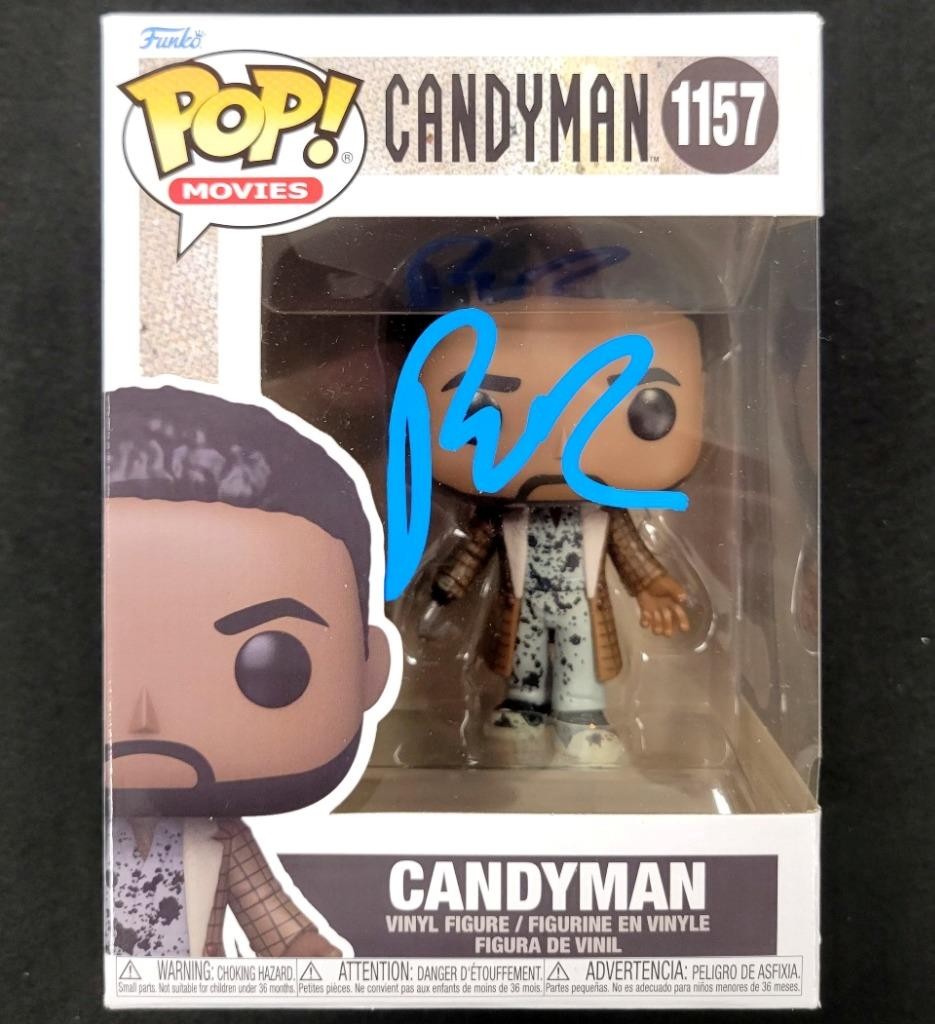 Director Bernard Rose signed Candyman Funko Pop! 1157 autograph (A) Beckett BAS