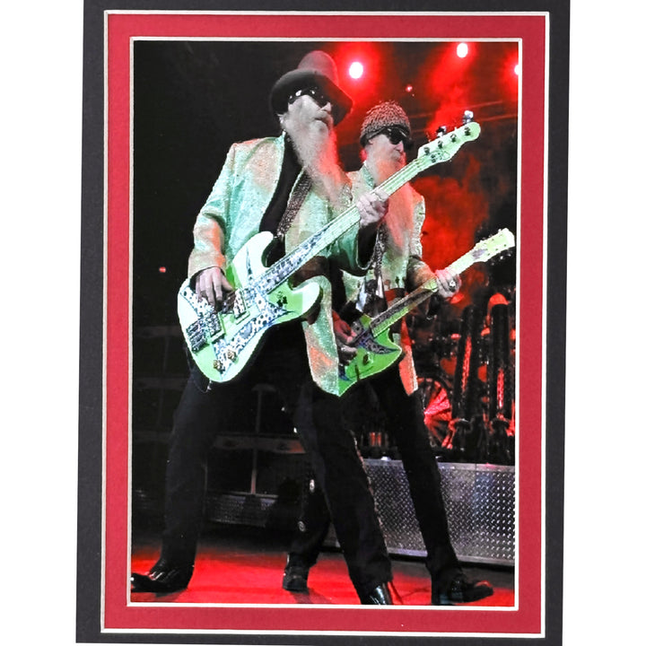 Billy Gibbons Autographed Eliminator Album Framed ZZ Top Backstage Pass Beckett