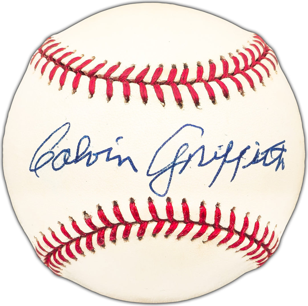Calvin Griffith Signed AL Baseball Minnesota Twins Owner Beckett #BK44341