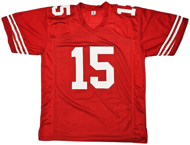 San Francisco 49ers Michael Crabtree Autographed Signed Red Jersey Beckett Wit