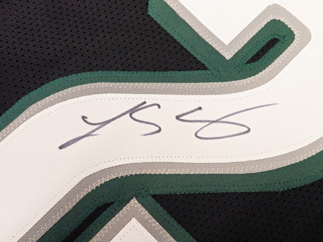 Philadelphia Eagles LeSean McCoy Signed Black Jersey Beckett Witness