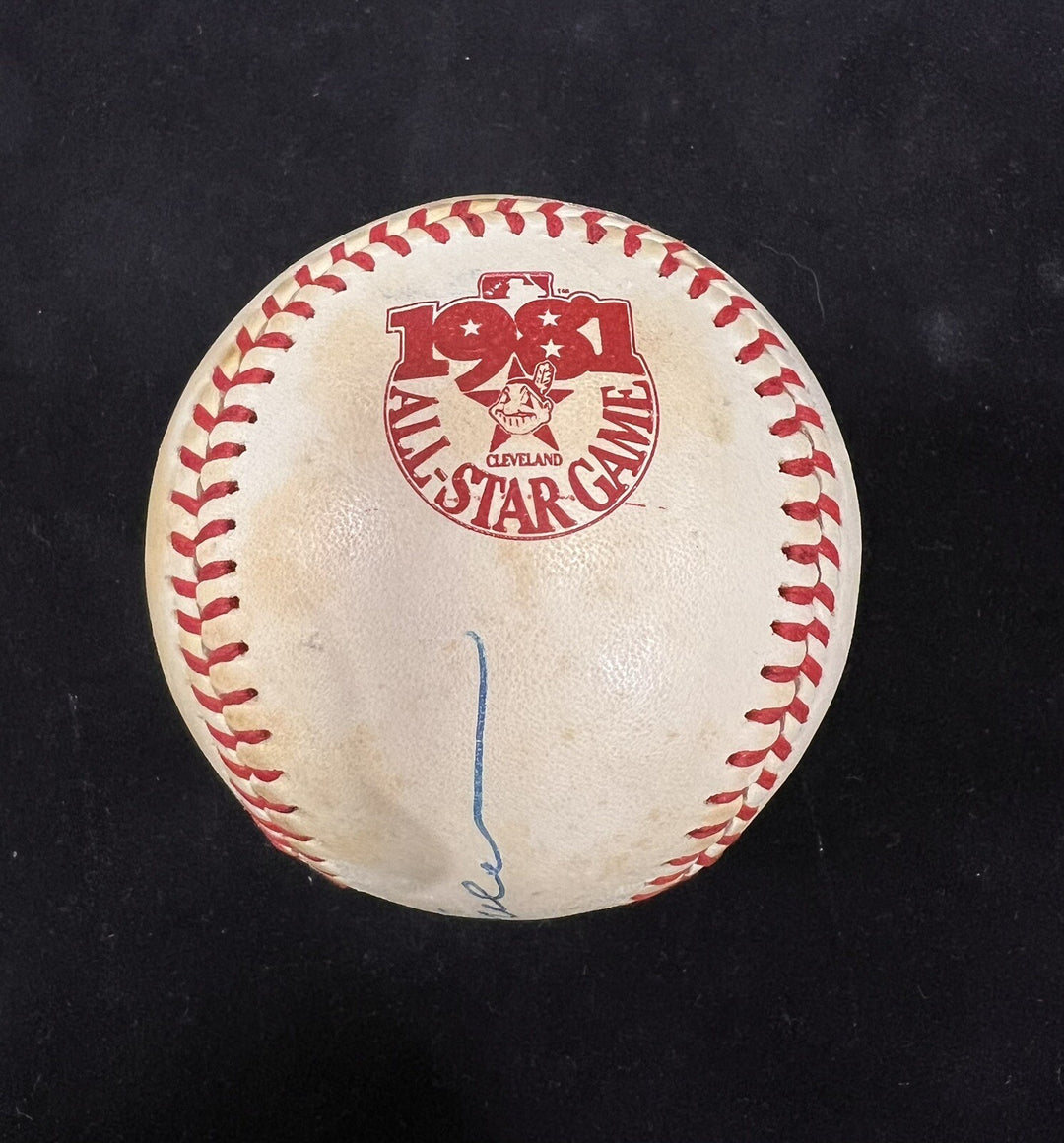 Rod Carew Signed Official 1981 All Star Game Logo Ball Auto Twins HOF PSA COA