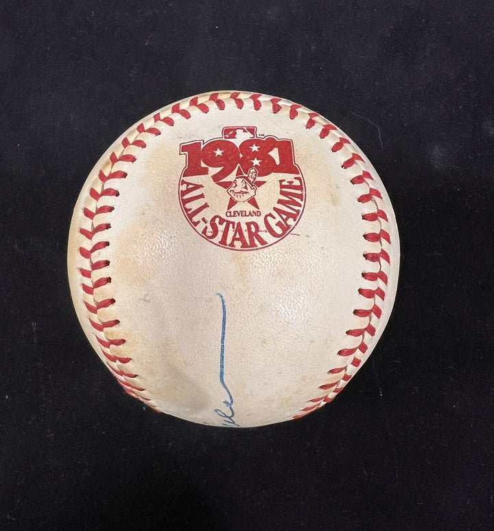 Rod Carew Signed Official 1981 All Star Game Logo Ball Auto Twins HOF PSA COA