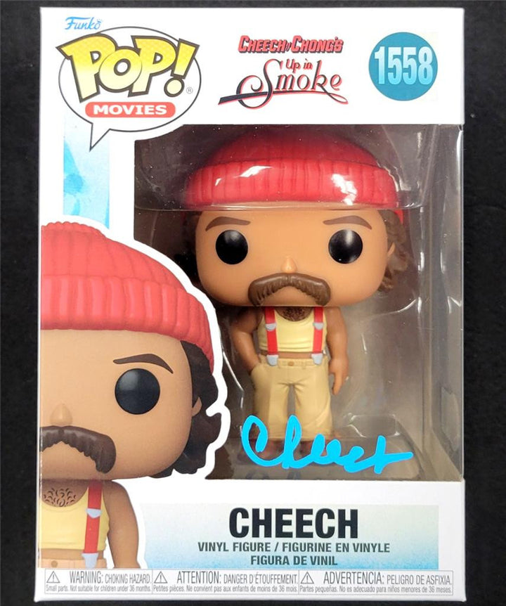 Cheech Marin signed Cheech & Chong Up in Smoke Funko Pop! 1558 auto~ Beckett BAS