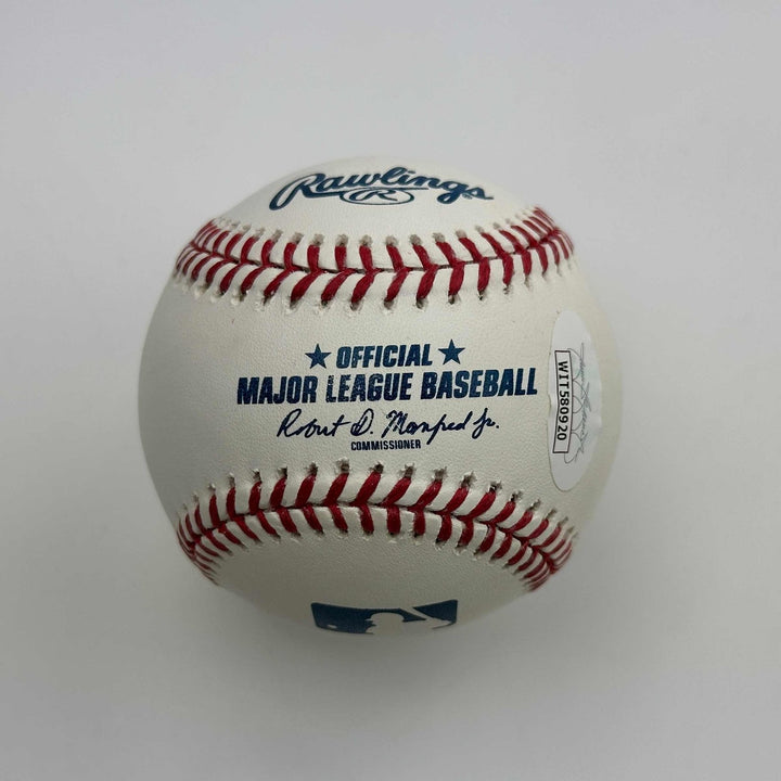 Autographed/Signed Keith Foulke Rawlings Baseball ROML JSA COA Auto