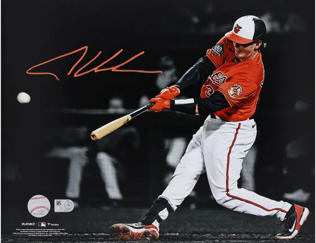 Adley Rutschman Signed 11x14 Baltimore Orioles Photo Fanatics