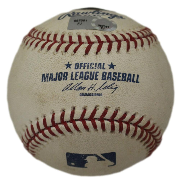 Chicago Cubs Game Used OML Baseball May 2011 Matt Garza Win 33816
