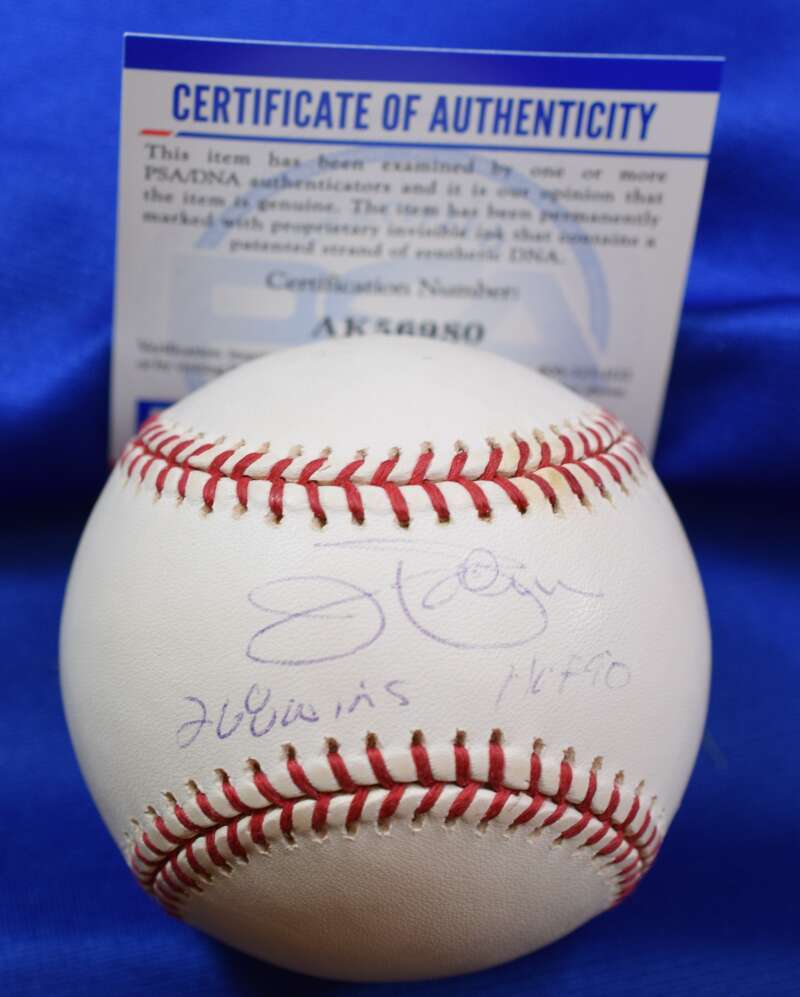 Jim Palmer 268 Wins HOF 90 PSA DNA Coa Autograph Major League Signed Baseball
