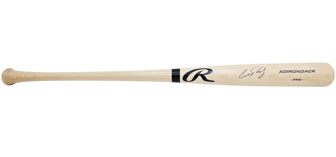 Cal Raleigh Signed Blonde Rawlings Pro Baseball Bat Mariners Fanatics & MLB Holo