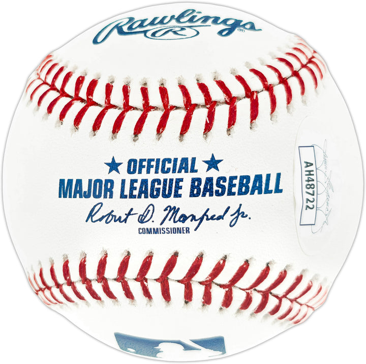 Joe Maddon Signed Official MLB Baseball Chicago Cubs JSA