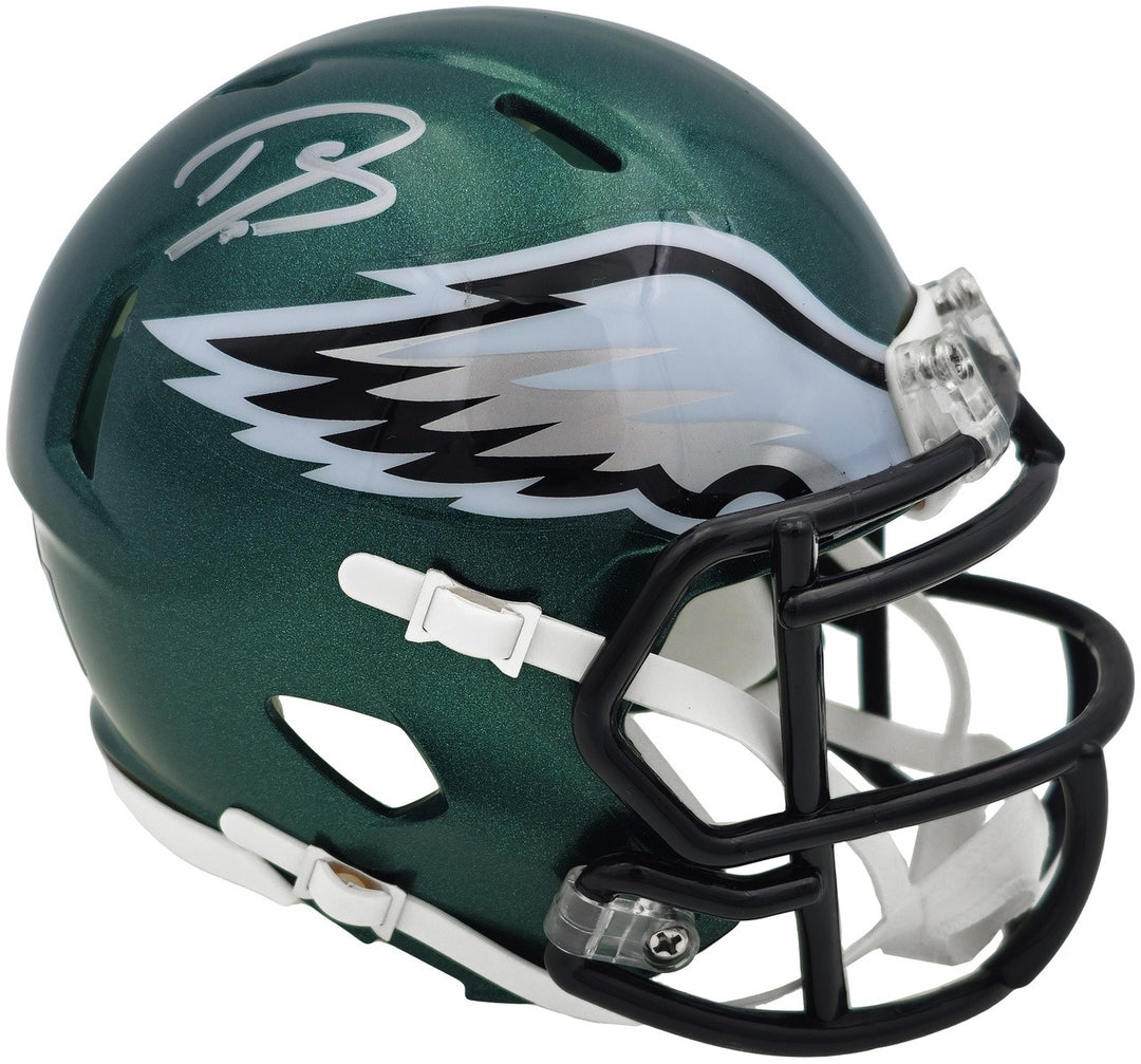 Darius Slay Jr. Signed Philadelphia Eagles Green Speed Mini Helmet Beckett Wit