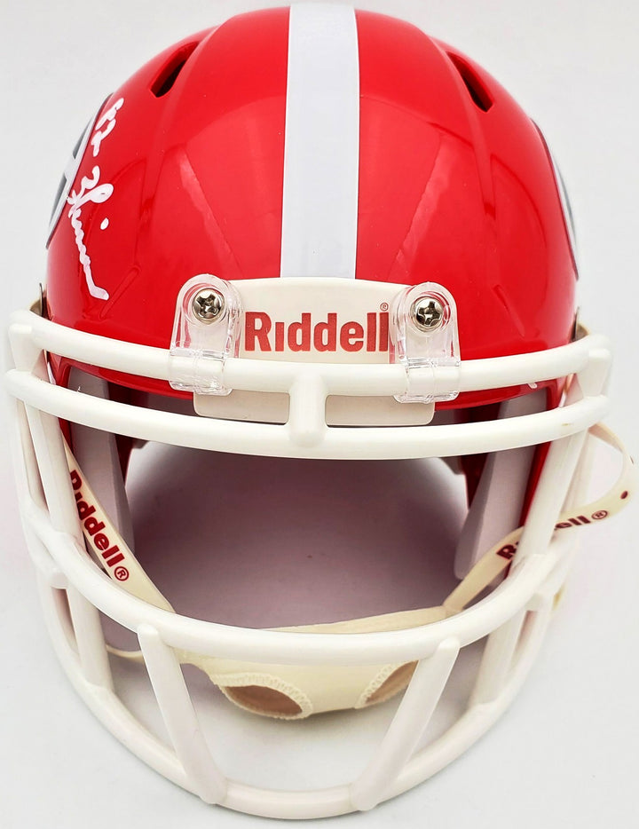 Herschel Walker Signed Georgia Bulldogs Speed Mini Helmet "Heisman 82" Beckett