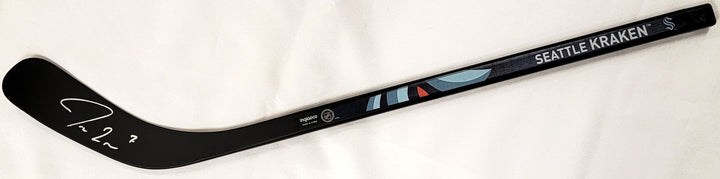Jordan Eberle Signed Black Inglasco 24" Mini Stick Seattle Kraken Fanatics Holo
