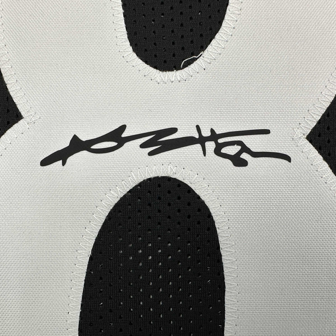 Facsimile Autographed Antonio Brown Pittsburgh Black Reprint Jersey Size Mens XL