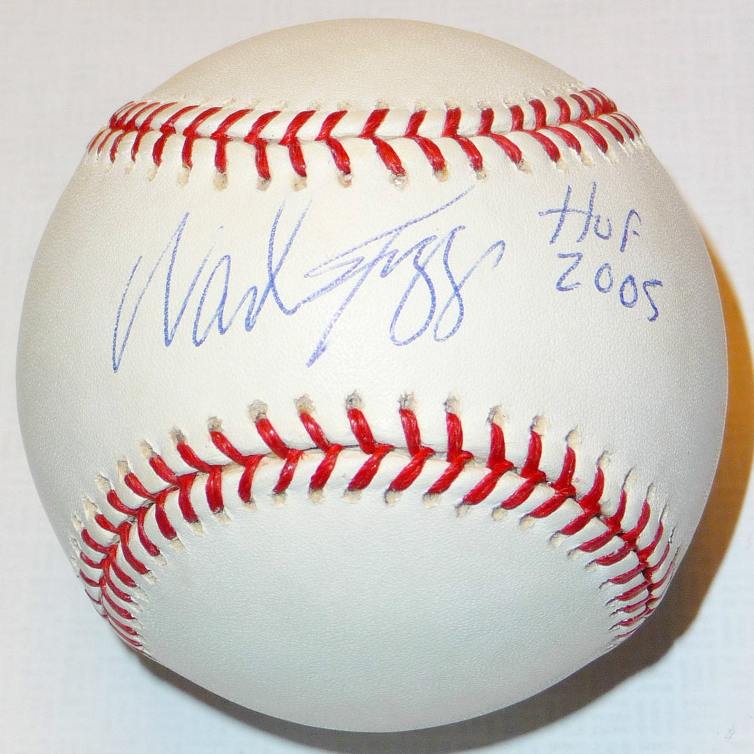 WADE BOGGS SIGNED HALL OF FAME 2005 HOF BALL NY YANKEES BOSTON RED SOX RAYS AUTO