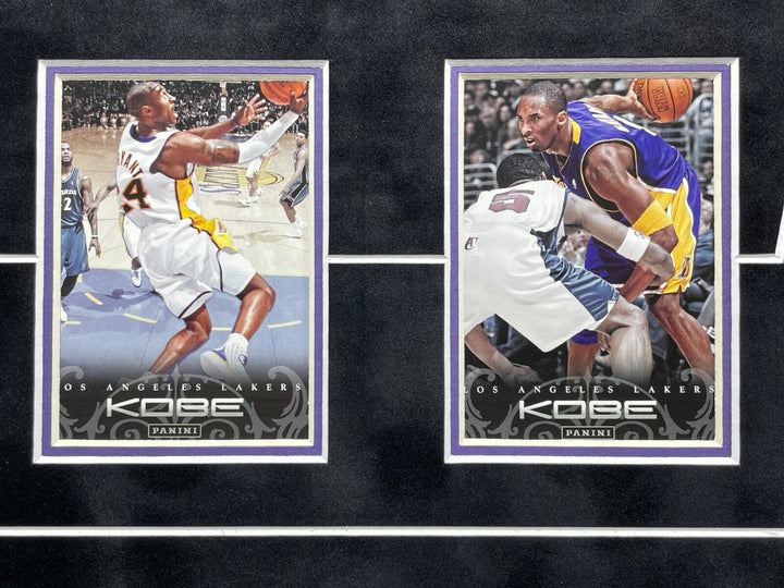 Kobe Bryant Lakers Game Used Ticket, Floor & Last Game Confetti Framed #D/50 COA