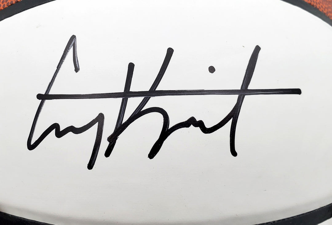 Corey Kispert Autographed Signed Gonzaga Bulldogs White Logo Basketball MCS Holo