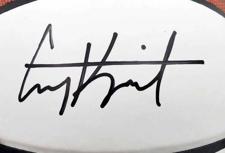 Corey Kispert Autographed Signed Gonzaga Bulldogs White Logo Basketball MCS Holo