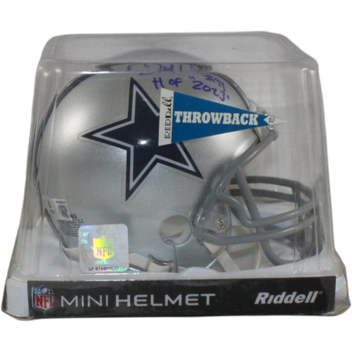 Demarcus Ware Autographed Dallas Cowboys VSR4 Mini Helmet HOF Beckett 56386