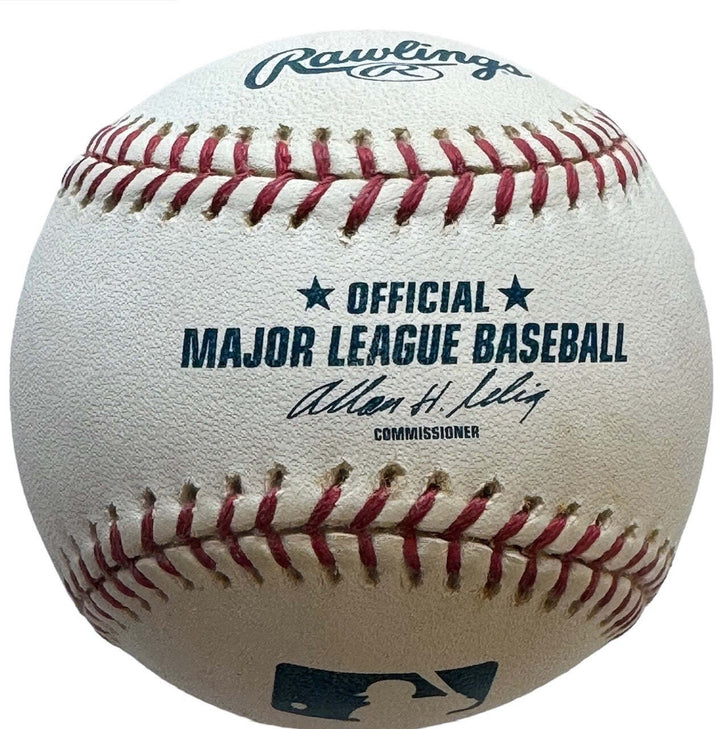 Viktor Petrenko Autographed Official Major League Baseball (Ukrainian Figure Ska
