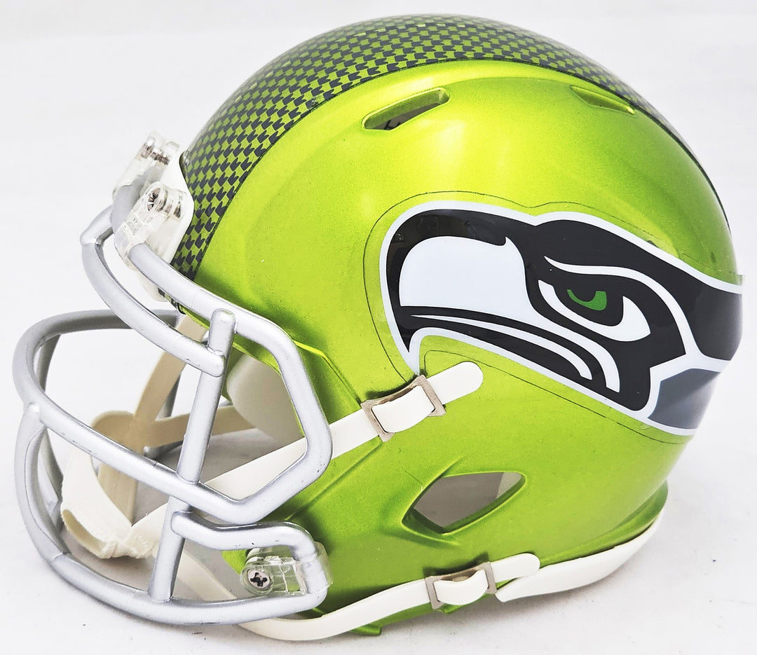 Devon Witherspoon Signed Seattle Seahawks Flash Green Speed Mini Helmet MCS Holo