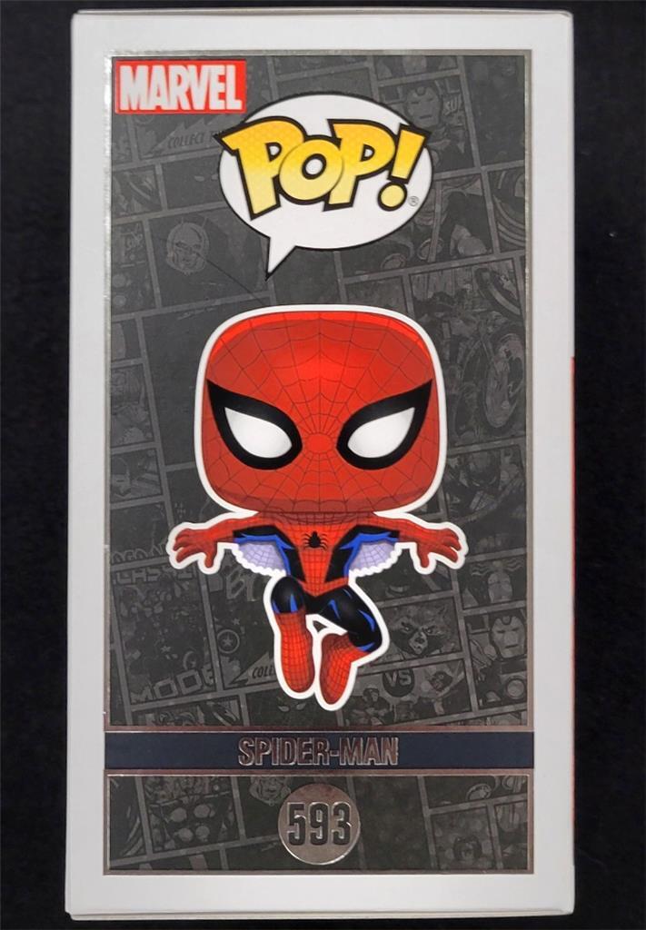 Tobey Maguire signed Spider-Man Marvel 80 Years Funko Pop autograph Beckett BAS